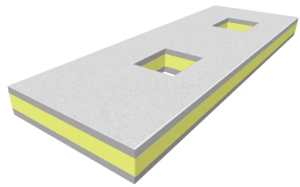 Pannello sandwich (sandwich panel)